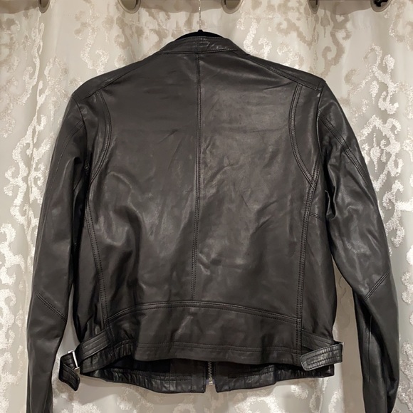 True Religion cropped leather jacket - Picture 5 of 7